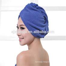 high quality 25*65cm,300gsm Hair Drying Towel with Buttons
